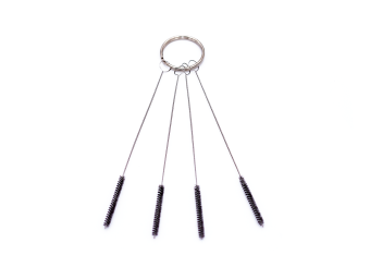 JAS 1620 Ершик для чистки каналов аэрографа (краскопульта), 4 шт.