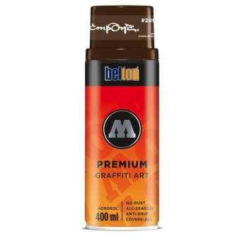 Аэрозольная краска Molotow Premium #209 CMP dark brown