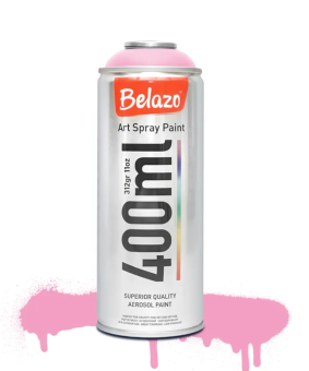 Краска аэрозольная Belazo Art Spray Light Red, 400 мл