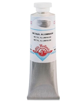 Краска акриловая Old Holland 821 Алюминиевый металлик, 60 мл