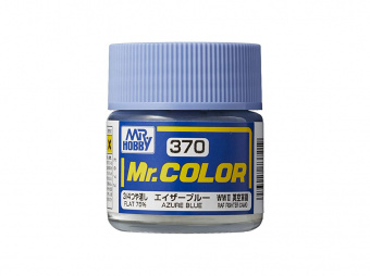 Mr. Hobby Краска 10 мл C370 Azure Blue (Flat 75%)