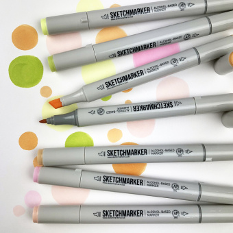 Набор маркеров Sketchmarker Сhinoiserie style (48 шт. 'Шинуазри' + пластиковый кейс)
