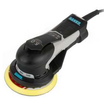HANKO ROS 125-5 Электрическая шлифовальная машинка с орбитальным ходом 5 мм и подошвой 125 мм