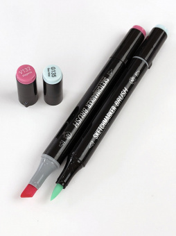 Набор маркеров Sketchmarker Brush Scandinavia (36 шт. + сумка-органайзер)