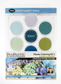 Набор PanPastel Susan's Garden Flower Coloring Kit No. 2 (7 цветов)