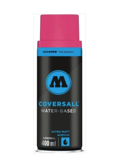 Аэрозольная краска Molotow Coversall Water Based #198 MAD C psycho pink