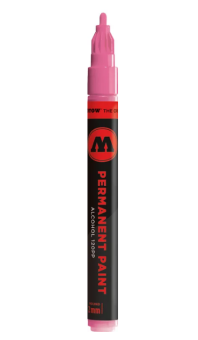 Маркер Molotow Permanent Paint 120PP 2 мм fuchsia pink (фуксия розовая)