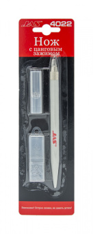 JAS 4022 Нож с цанговым зажимом, пластиковая ручка