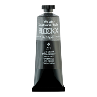 Коричневато-серый, краска масляная Blockx, 35 мл