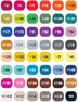 Набор маркеров Touch Twin 48 цветов