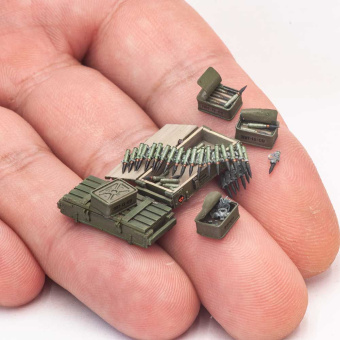 MiniWarPaint Боеприпасы и тара 30Х165 ОФЗ 1/48