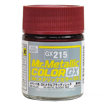 Mr. Hobby Краска 18 мл Metal Bloody Red