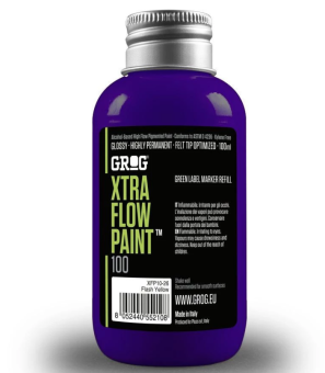 Чернила Grog Xtra Flow Paint 100 мл/ пурпурные/ Goldrake Purple