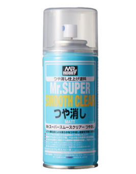 Mr. Hobby Краска художественная Mr. Super SMOOTH CLEAR MATT 170 мл