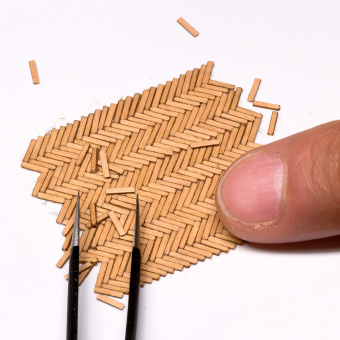 MiniWarPaint Паркет штучный, размер M