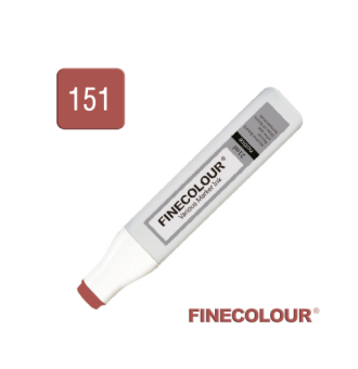 Заправка Finecolour Refill Ink 151 красновато-коричневый RV151