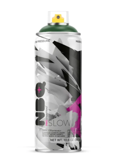 Краска аэрозольная NBQ SLOW / N122 зеленый HILL, 400 мл