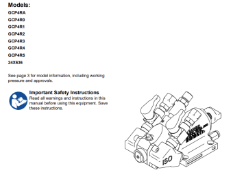 Пистолет-распылитель Graco P2 Auto