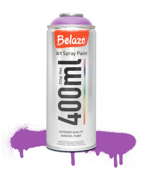 Краска аэрозольная Belazo Art Spray Medium Violet, 400 мл