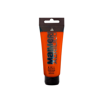 Краска акриловая Maimeri Acrilico Пиррол оранжевый, 75 мл