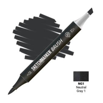 Маркер SKETCHMARKER Brush NG1 Neutral Gray 1