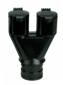 Rupes 68.091/X Антистатический коннектор (разветвитель) для присоединения 2-х пылеотводящих шлангов