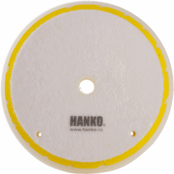 HANKO AIR LINES HS56406ORB Сверхмягкий двухслойный полировальный диск, 180 х 25 мм, 16 отв.