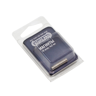 Набор из 3 упаковок с магнитами Stuff-Pro для миниатюр (10 шт. в пачке, 4 х 2 мм)