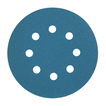 HANKO Диск шлифовальный Blue Film BF353, 125 мм, 8 отв.