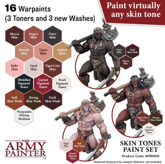 Набор красок Army Painter – Warpaints Skin Tones Paint Set