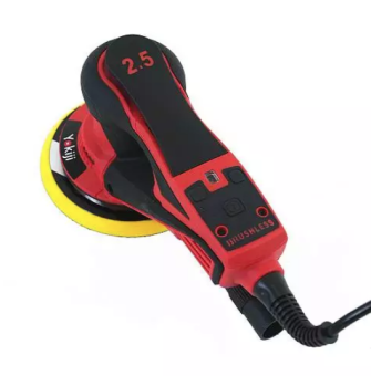 Yokiji YKJ-1-150-25 Шлифмашинка ручная электрическая 150 мм, эксцентрик 2,5 мм