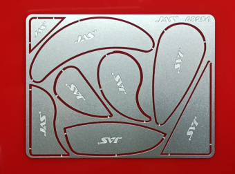 JAS 48201 Набор пилок по пластику 0,3 мм, 7 шт./уп.