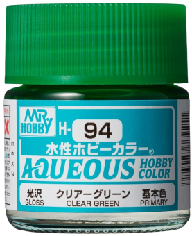 Mr. Hobby Краска 10 мл H94 CLEAR GREEN