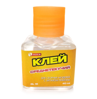 Pacific88 GL16 Клей для моделей среднетекучий (Limonen cement), 40 мл