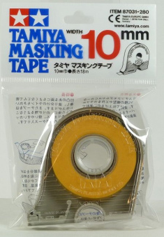 Tamiya 87031 Маскировочная лента в пенале, ширина 10 мм