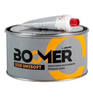 BOOMER 1010 Unisoft Шпатлевка полиэфирная универсальная, 1,0 + 0,02 кг