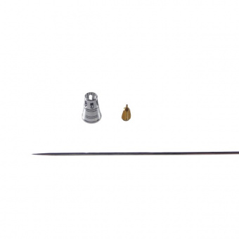 Распылительный комплект 0,2 мм для аэрографов Harder&Steenbeck Hansa 181, 281, 381 (black)