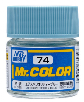 Mr. Hobby Краска 10 мл C74 AIR SUPERIORITY BLUE