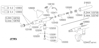 Аэрограф Harder&Steenbeck Ultra