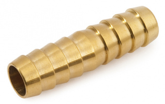 Pegas Штуцер "елочка" двухсторонний 6 мм/ 6 мм