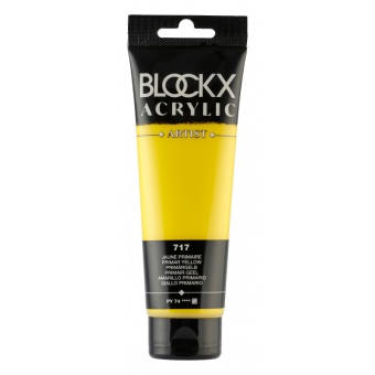 Желтый основной, краска акриловая Blockx Artist, 250 мл