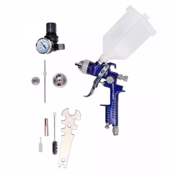 Краскопульт Schtaer SCH-827 в блистере, с соплами 1,4 и 2,0 мм в комплекте
