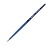 Кисть Roubloff серии Aqua blue round №3, коричневая синтетика, круглая, короткая ручка