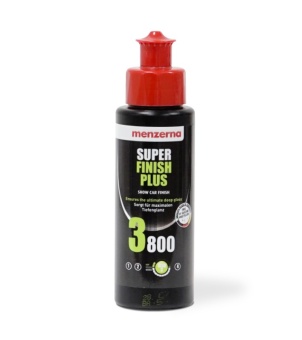 Menzerna Super Finish Plus 3800 Низкоабразивная антиголограммная полировальная паста, 100 мл