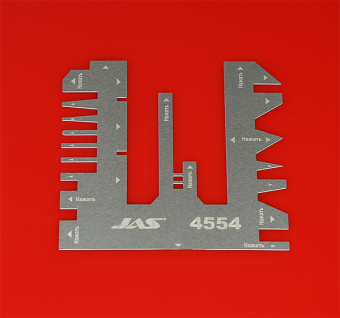 JAS 4554 Зажим для работы с фототравлением 75 х 75 мм