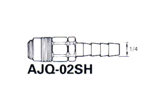 Iwata AJQ-02SH Фитинг 1/4 для шланга