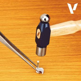 Vallejo T12008 Пинцет с прямым наконечником из нержавеющей стали (175 мм)