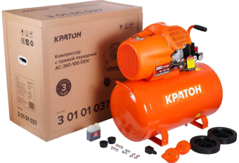 Компрессор Кратон с прямой передачей Кратон AC-360-100-DDV