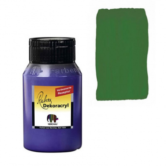 Краска акриловая Dekoracryl, 750 мл, цвет зеленый лист