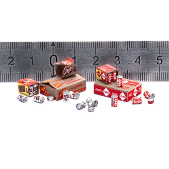 MiniWarPaint Schlitz + Coca-Cola банки 0,35 ml 1960-1970, размер M